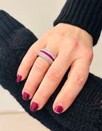 Giorgio Visconti - Bague - 18 carats Or blanc - 3.13ct. tw.