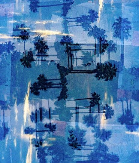 Ben Dauchez - An after noon at Majorelle #6, Antiquités & Art, Art | Objets design