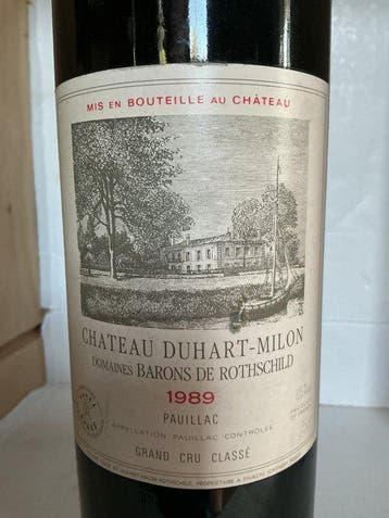 1989 Château Duhart Milon - Pauillac 4ème Grand Cru Classé -, Nieuw