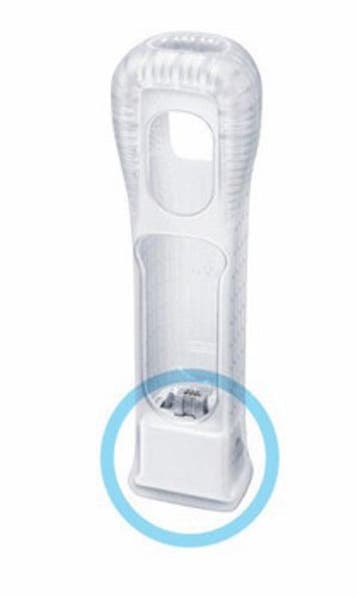 Wii Motion Plus Adapter Wit + Beschermhoes (Wii Accessoires), Ophalen of Verzenden