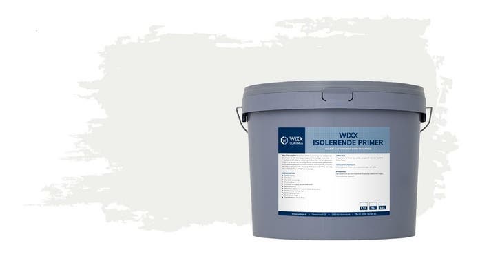 Wixx Isolerende Primer RAL 9016 | Verkeerswit 5L, Bricolage & Construction, Peinture, Vernis & Laque, Envoi