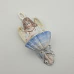 Wijwatervat - Acquasantiera in porcellana biscuit - Italia