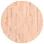 Rond beuken tafelblad 80cm | Tweede kansje | OP = OP, 50 tot 100 cm, Verzenden, Rond, 50 tot 100 cm