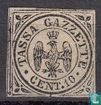Italiaanse staten - Modena - Krantenzegel - 1869, Verzenden, Postfris