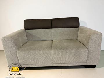 Montèl 2-zit grijs in stof showroommodel – tweedehands, Verzenden, Nieuw