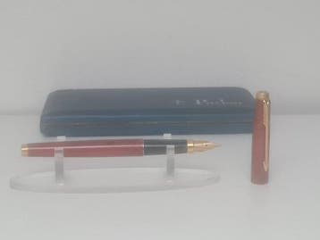 Parker - 75 Laque Jaspe attributs, plaqué or, plume en or 18, Nieuw
