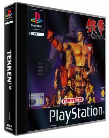 Tekken (Replacement Case), Verzenden, Nieuw