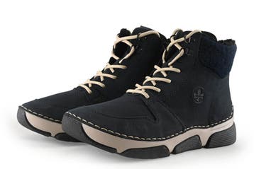 Rieker Veterboots in maat 40 Groen, Overige kleuren, Verzenden, Boots, Zo goed als nieuw
