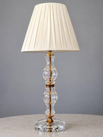 Artelight - Lampe - Cristal - verre - laiton - métal plaqué, Antiquités & Art
