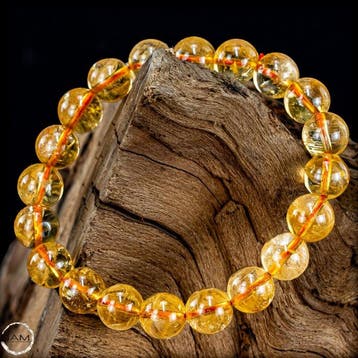 Natuurlijke citrien edelsteen armband – Hoogwaardige
