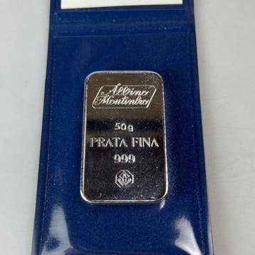 50 gram - Zilver .999 - Albino Moutinho - Met certificaat