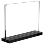 Menuhouder | VISTA HORIZON | Kunststof | Zwart | A4-Formaat, Verzenden, Nieuw in verpakking