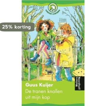 Jonge lijster 2001: De tranen knallen uit mijn kop / Junior, Verzenden, Gelezen, Guus Kuijer