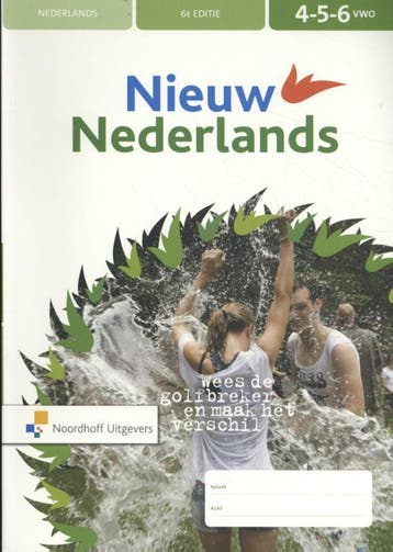 4-5-6 vwo / Nieuw Nederlands / Leerwerkboek 9789001900502, Verzenden, Gelezen, Willem Steenbergen