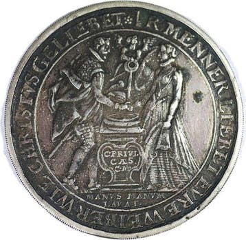 Duitsland. Marriage – Manus Manum Lavat and Sirach 26,