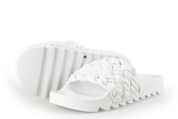Colors of California Slippers in maat 39 Wit, Kleding | Dames, Schoenen, Slippers, Verzenden, Wit, Zo goed als nieuw