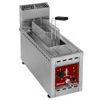 Friteuse | Gas | 8L | 100°C/190°C | 6.23kW | Aftapkraan |, Verzenden, Nieuw in verpakking