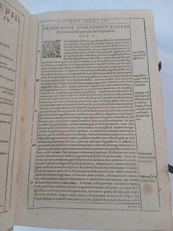 Flavius Josèph - Opera Iosephi Iudaeorum Doctissimi ac
