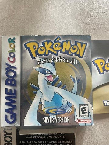 Nintendo - Gameboy Color - Pokémon Silver Version -, Nieuw