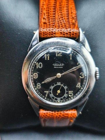 Jaeger LeCoultre-WW2 Military-Rarissumo-fine anni30 - Heren, Nieuw