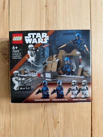 Lego Set - 75373 - Star Wars - Ambush on Mandalore Battle, Nieuw