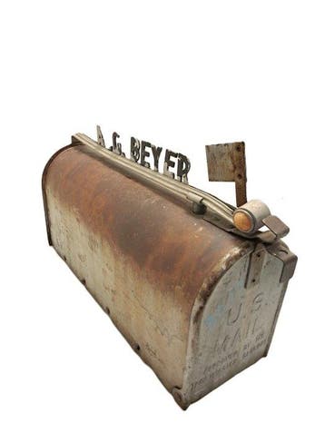 Industrial Brievenbus - 1950-1960 - Mailbox
