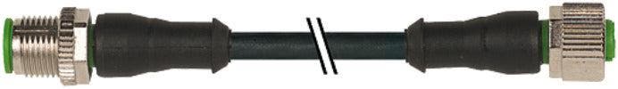 Câble De Capteur À Double Extrémité M12 5m PUR Noir -, Bricolage & Construction, Électricité & Câbles, Envoi
