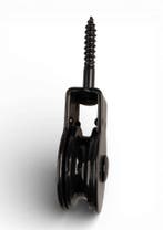 Schroefkatrol met polyamide wiel zwart, Tuin en Terras, Verzenden, Nieuw