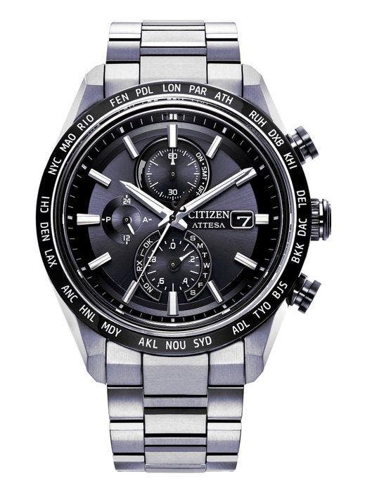 Citizen - Attesa Stratosphere Sapphire Bezel - Titanio -, Bijoux, Sacs & Beauté, Montres | Hommes