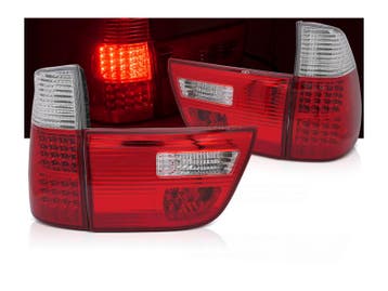 LED achterlichten Red White geschikt voor BMW X5 E53, Auto-onderdelen, Verzenden, Nieuw, BMW