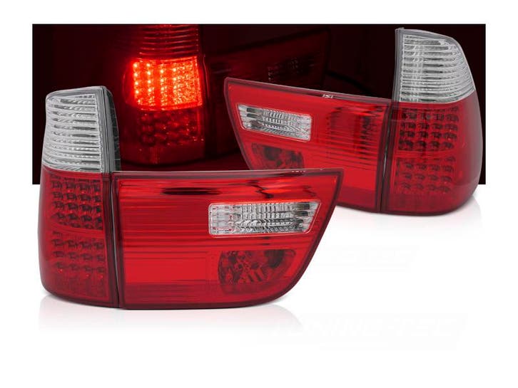 LED achterlichten Red White geschikt voor BMW X5 E53, Auto-onderdelen, Verlichting, Nieuw, BMW, Verzenden