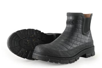 Woden Regenlaarzen in maat 39 Zwart, Kleding | Dames, Schoenen, Verzenden, Zwart, Woden, Regenlaarzen