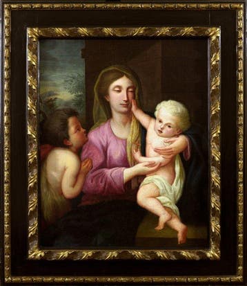 Scuola toscana (XVII), Ambito di Jacopo Vignali - Madonna