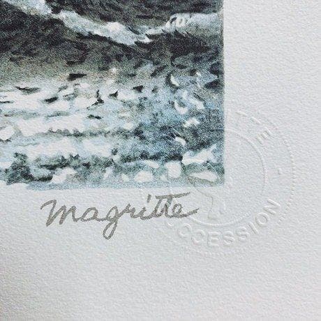 René Magritte (1898-1967), daprès - Le Château des Pyrénées, Antiek en Kunst, Antiek | Overige Antiek