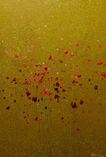 Parfen.D XL - NO RESERVE Olivine Poppies
