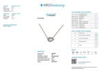 Collier - 14 carats Or jaune - 0.52ct. tw. Diamant