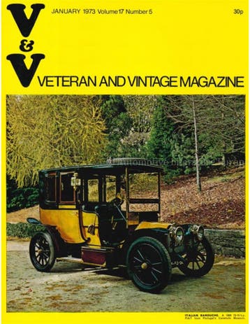 1973 VETERAN AND VINTAGE MAGAZINE 2 ENGELS, Ophalen of Verzenden, Nieuw