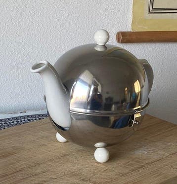 Theepot - Aardewerk, Chroom