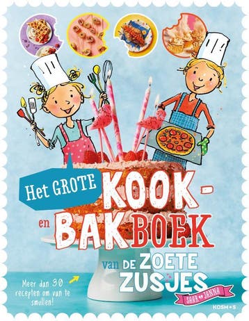 Het grote kook- en bakboek van de zoete zusjes / De zoete, Verzenden, Hanneke de Zoete