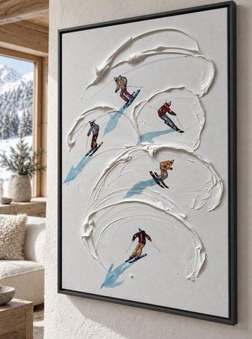 Taty Ur - Ski lovers, Antiquités & Art