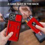 Samsung Galaxy A72 - Card Slot Hoesje met Kickstand en, Verzenden, Nieuw