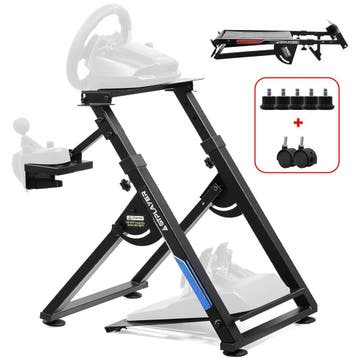 Wheel stand - Racestuur standaard - Stuurwielhouder - Zwart, Verzenden, Nieuw