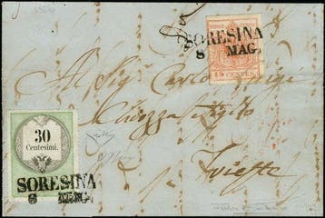 Oostenrijk 1850/1850 - 1850 ANK 3 MP III 15 Centes PLUS, Gestempeld