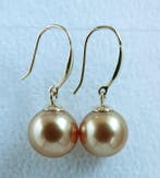 Boucles doreilles - Or jaune 18 kt. - Saturation 24K -, Bijoux, Sacs & Beauté, Boucles d'oreilles