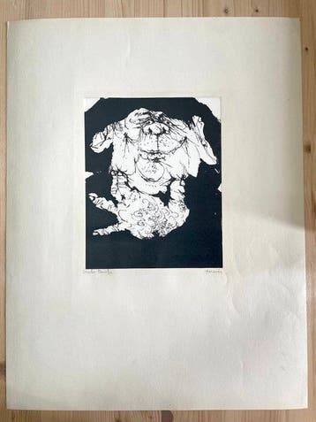 Maurice Garnier (1938-2020) - Sancho Panza / Vers 1970.