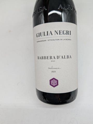 2023 Giulia Negri Serradenari Barbera DAlba - Piedmont - 6, Nieuw