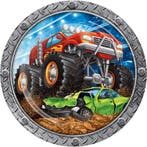 Monster Truck Borden 23cm 8st, Hobby & Loisirs créatifs, Verzenden
