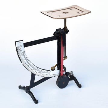 J. Maul - Weegschaal - IJzer, Aluminium, Messing