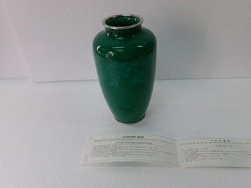 Vaas - Emaille, Cloisonné. - Japan (Zonder minimumprijs), Antiquités & Art