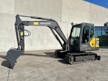 Veiling: Midigraafmachine Volvo EC55D Diesel 2012, Ophalen